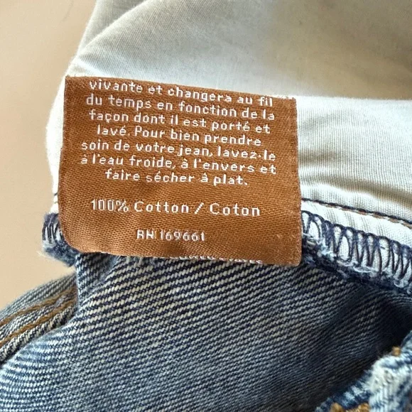 Jamie Haller The Sunday high rise straight leg Denim Jeans Women’s size 24 - Picture 10 of 11